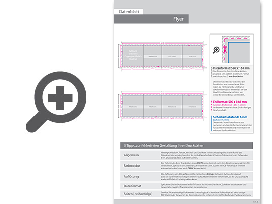 Product Bild hochglanz-uv-lack_faltblatt__gefalzt_auf_quadrat_14_8_cm_x_14_8_cm__vertikaler_doppelparallelfalz__8-seitig