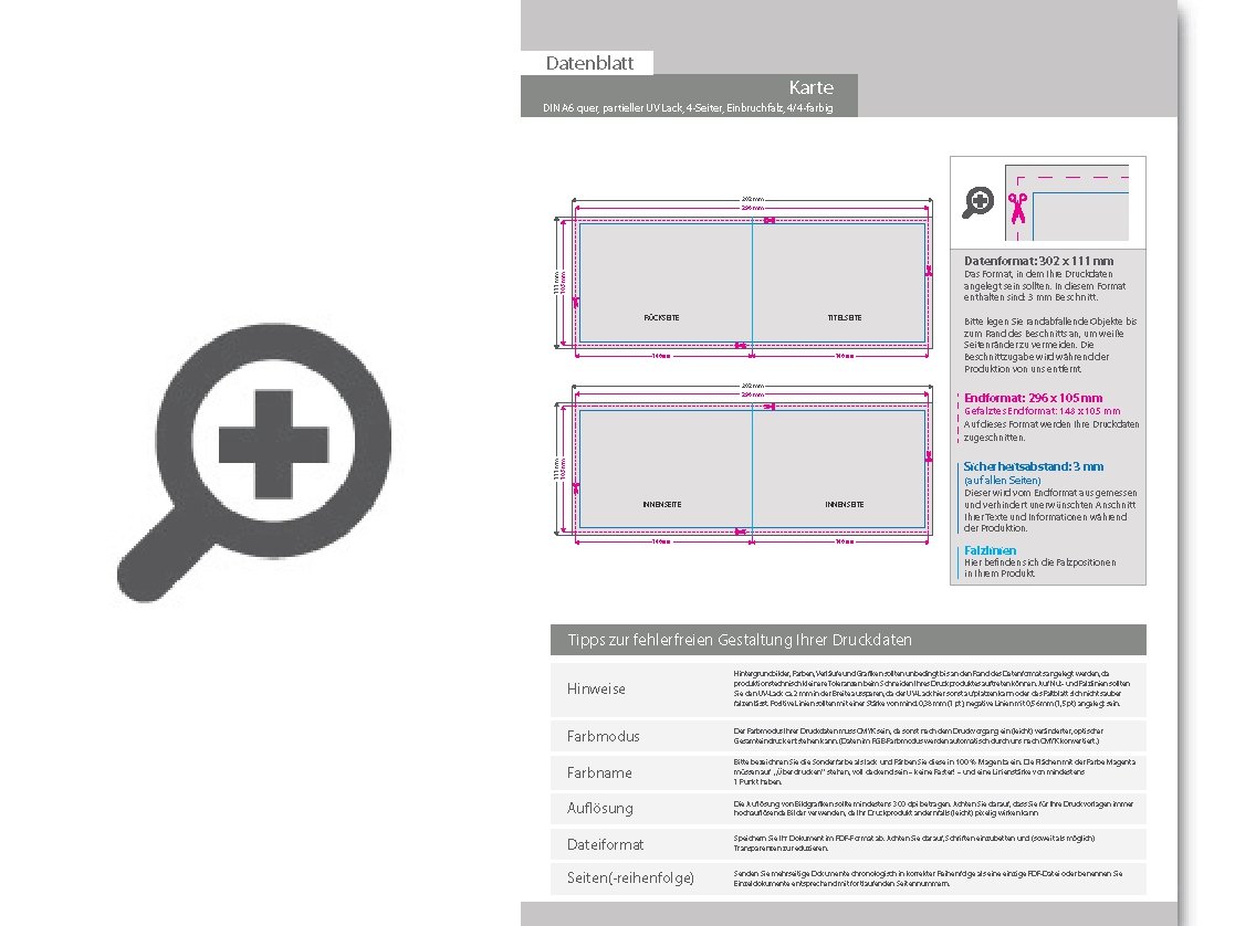 Product Bild osterkarten__gefalzt_auf_din_a6_quer__4-seiter_mit_partieller_uv-lack-veredelung